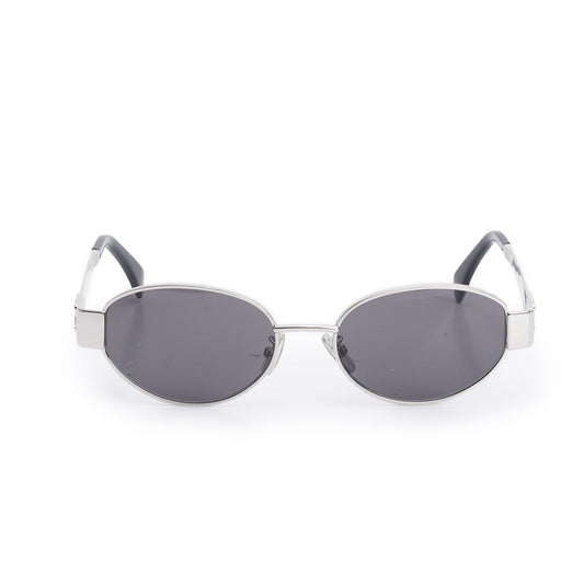 Celine CL40235U Triomphe Metal 01 Oval Sunglasses