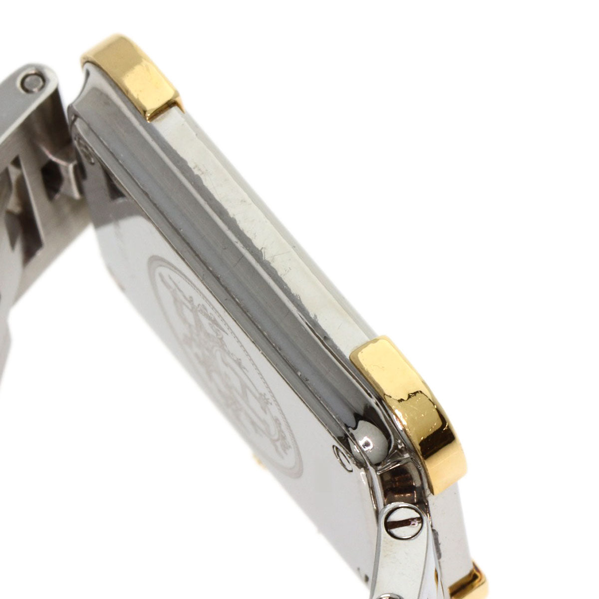 HERMES Watches Quartz CR1.220 Stainless Steel , SSxGP gold Clojure Champagne Gold dial Women  d