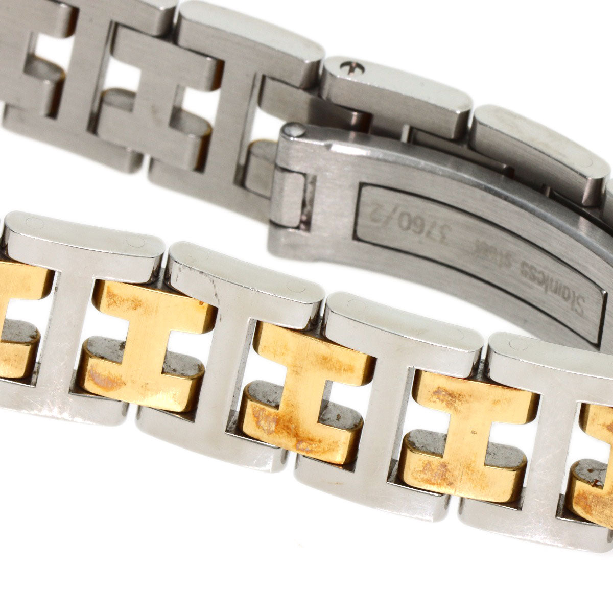 HERMES Watches Quartz CR1.220 Stainless Steel , SSxGP gold Clojure Champagne Gold dial Women  d