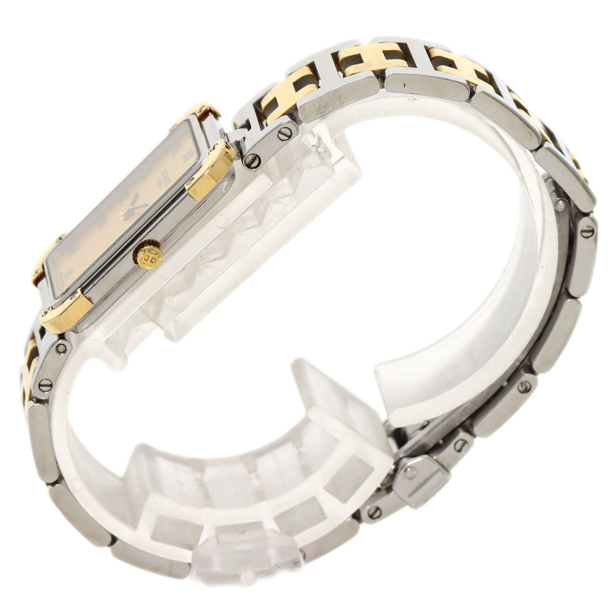 HERMES Watches Quartz CR1.220 Stainless Steel , SSxGP gold Clojure Champagne Gold dial Women  d