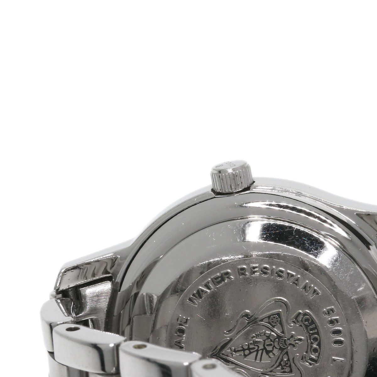 GUCCI Watches Quartz Stainless Steel , Stainless Steel Silver 5500L Silver dial Women  d