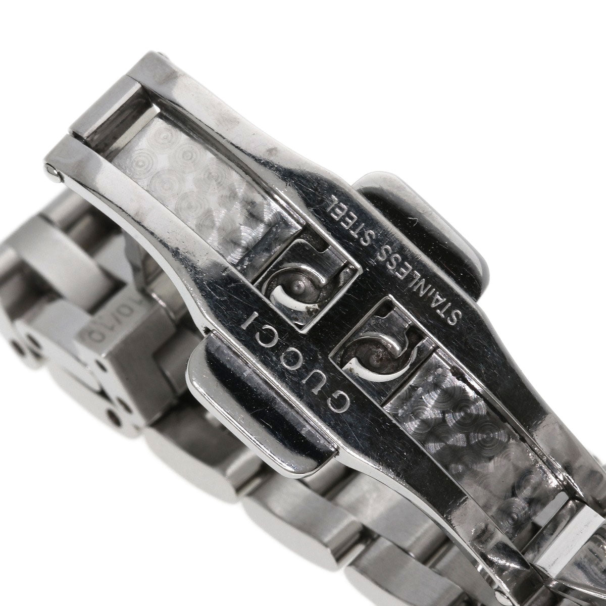 GUCCI Watches Quartz Stainless Steel , Stainless Steel Silver 5500L Silver dial Women  d