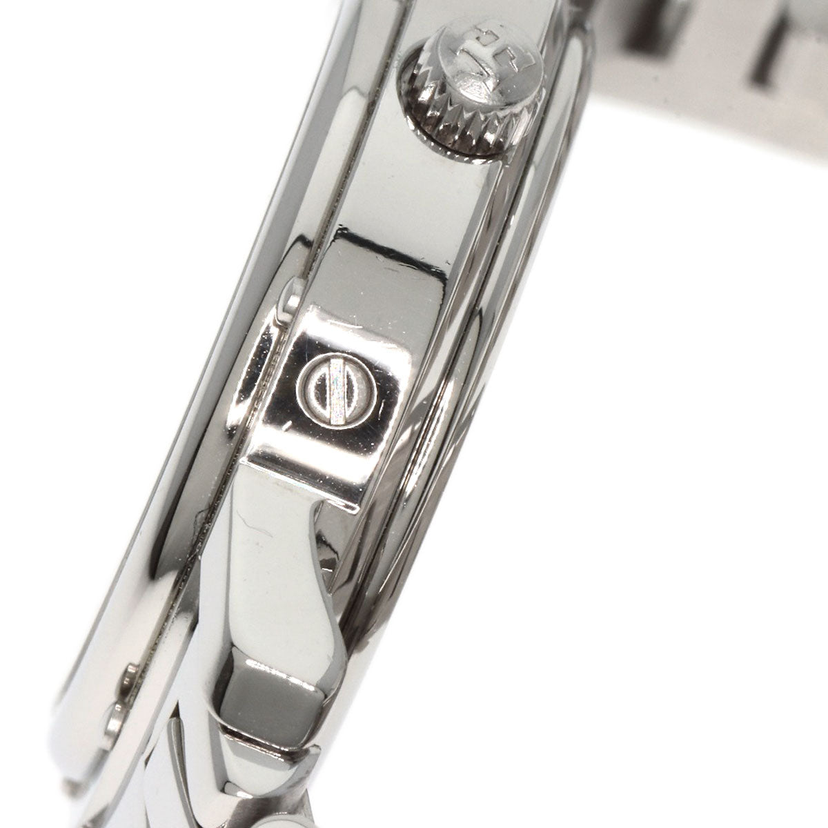 HERMES Watches Quartz CL4.210 Stainless Steel , Stainless Steel Silver Clipper Nacre White shell dial Women  d