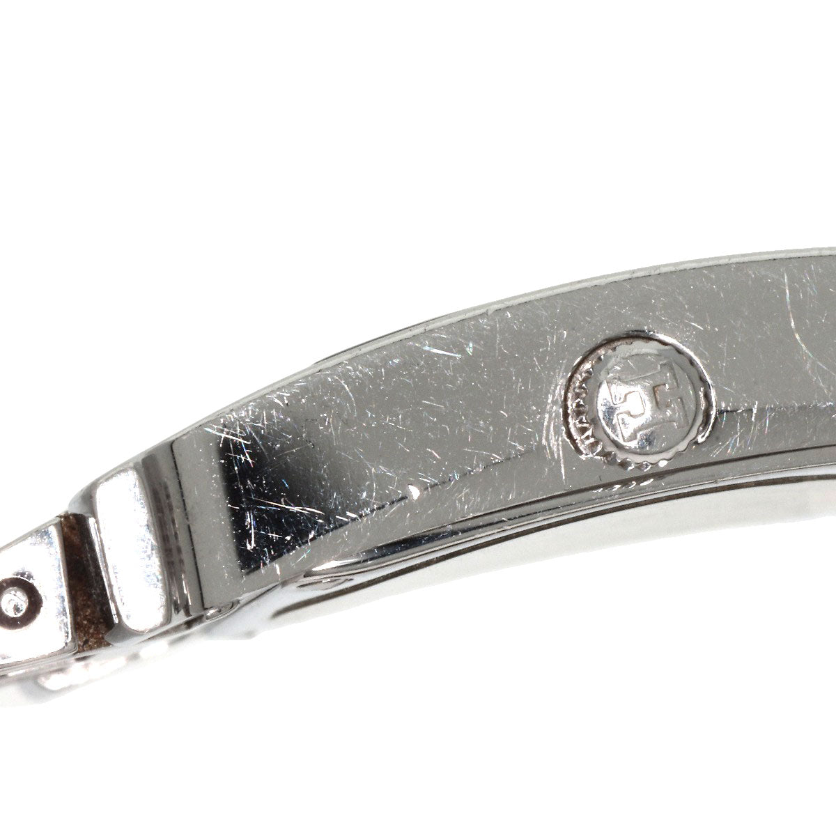 HERMES Watches Quartz HH1.210 Stainless Steel , Stainless Steel Silver H watch Silver dial Women  d