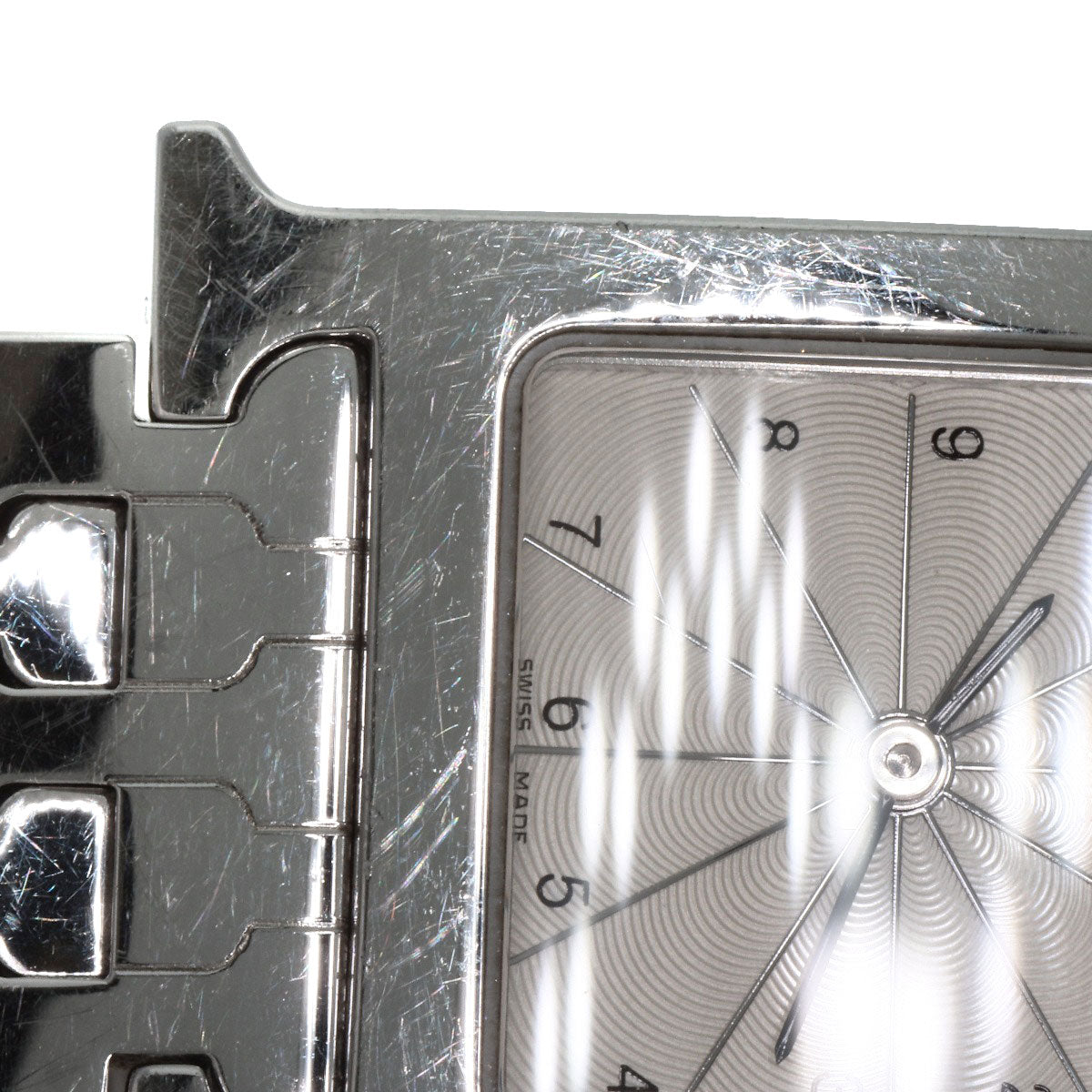 HERMES Watches Quartz HH1.210 Stainless Steel , Stainless Steel Silver H watch Silver dial Women  d