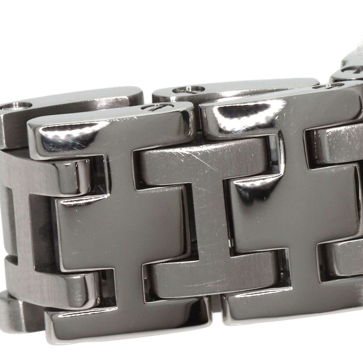 HERMES Watches Quartz CP1.210 Stainless Steel , Stainless Steel Silver Clipper Classic Silver dial Women  d
