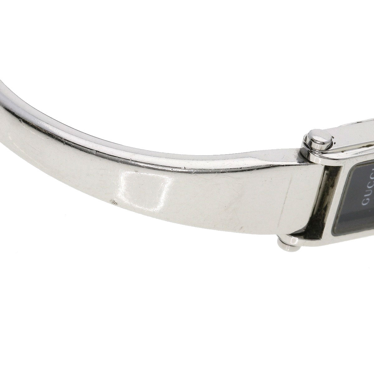 GUCCI Watches Quartz Stainless Steel , Stainless Steel Silver 1500L black dial Women  d