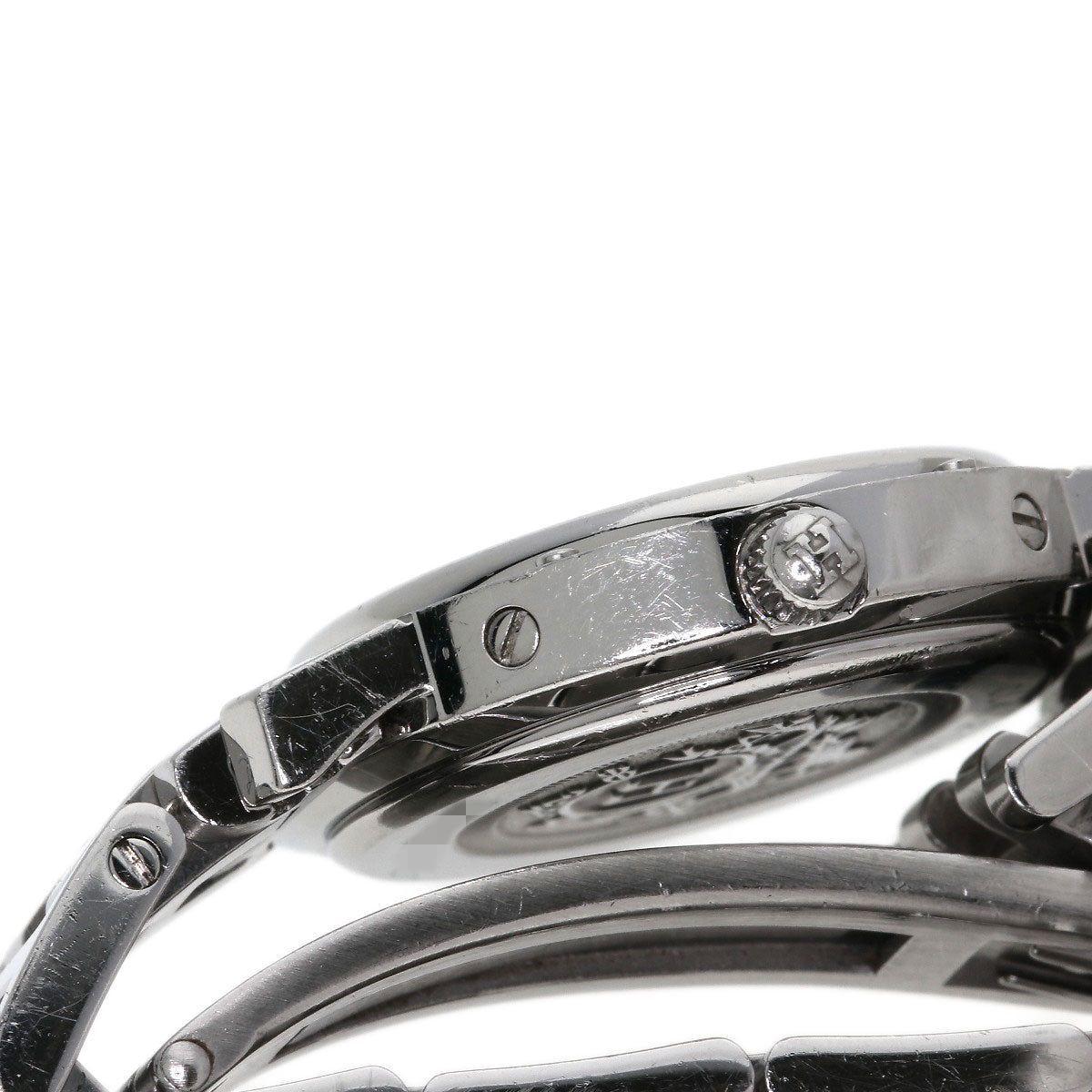 HERMES Watches Quartz CL4.210 Stainless Steel , Stainless Steel Silver Clipper Nacre White shell dial Women  d