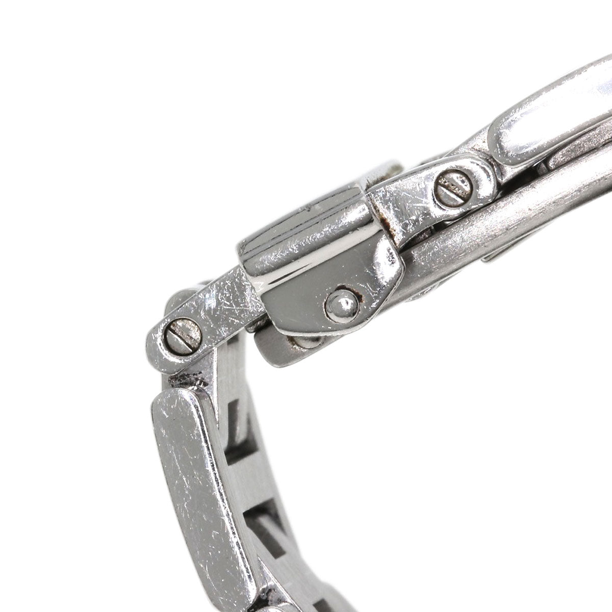 HERMES Watches Quartz CL4.210 Stainless Steel , Stainless Steel Silver Clipper Nacre White shell dial Women  d