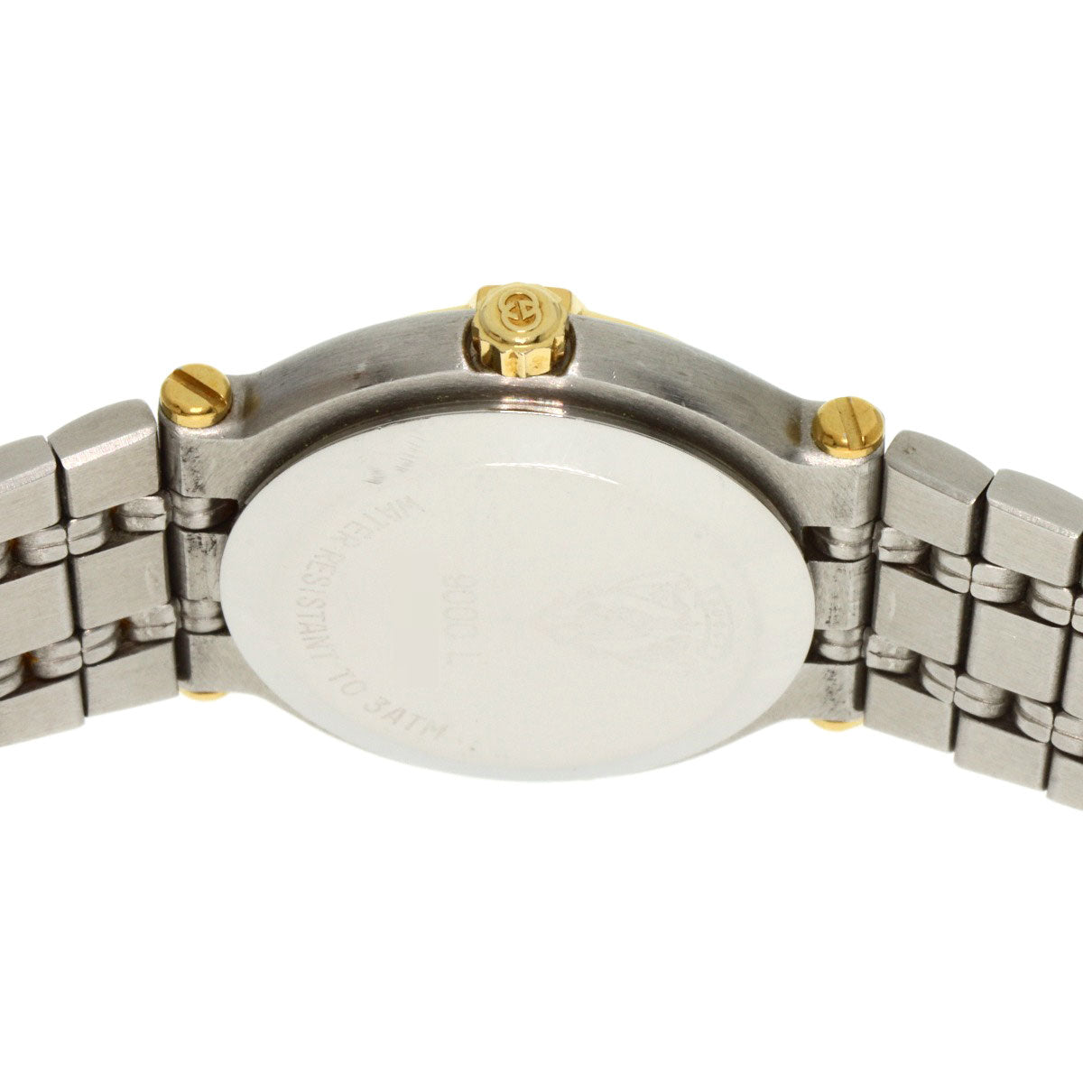GUCCI Watches Quartz 9000L Stainless Steel , SSxGP , Gold Plated gold Round face Ivory dial Women  d
