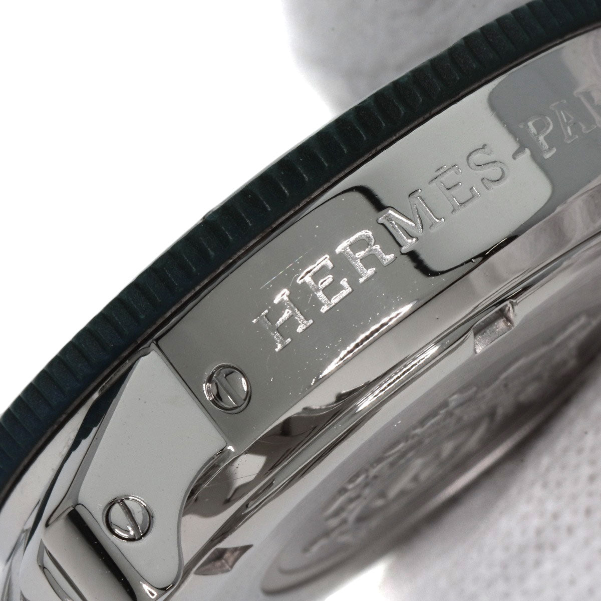 HERMES Watches Quartz CL2.317 Stainless Steel , Stainless Steel Silver Clipper diver blue dial Boys  d