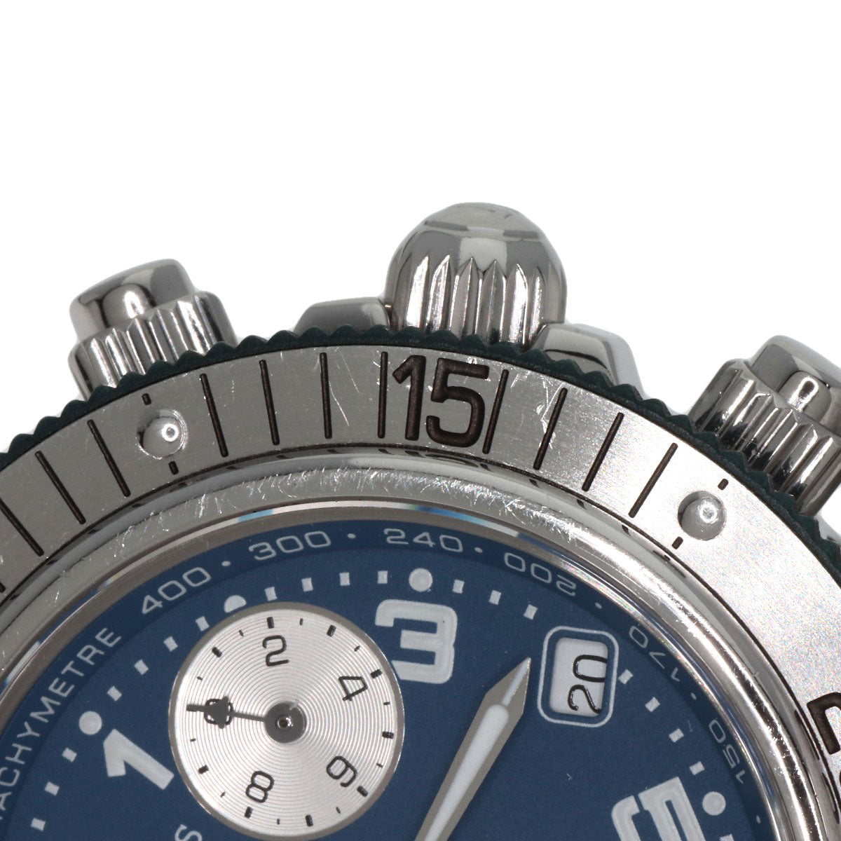 HERMES Watches Quartz CL2.317 Stainless Steel , Stainless Steel Silver Clipper diver blue dial Boys  d