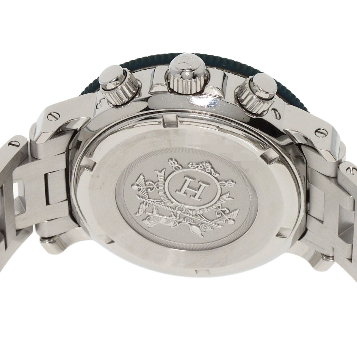 HERMES Watches Quartz CL2.317 Stainless Steel , Stainless Steel Silver Clipper diver blue dial Boys  d