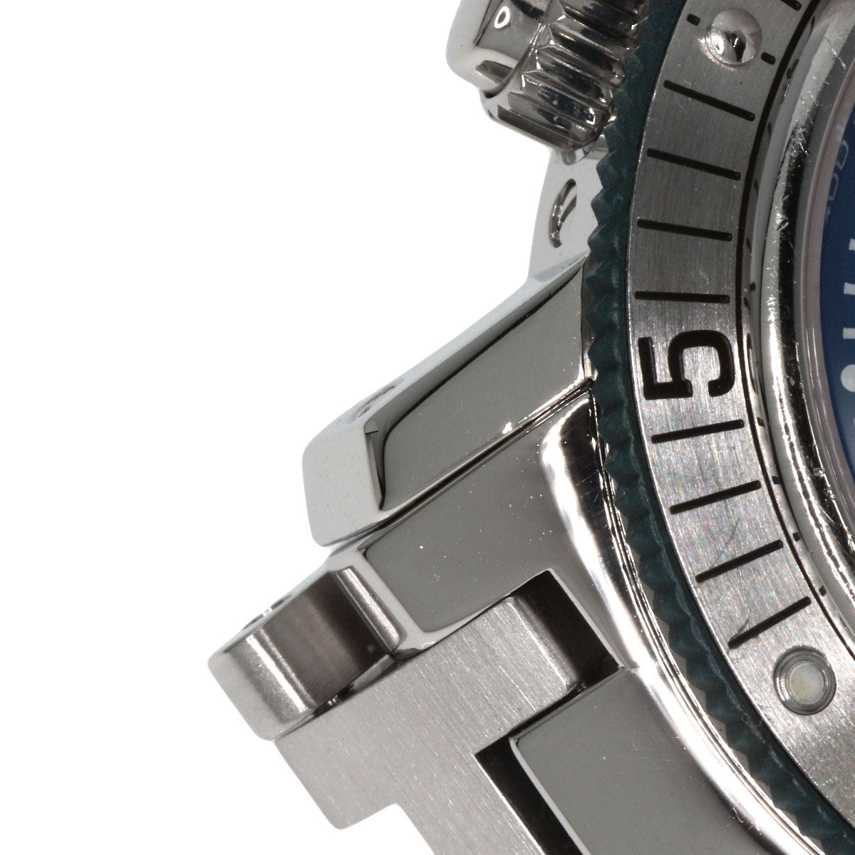 HERMES Watches Quartz CL2.317 Stainless Steel , Stainless Steel Silver Clipper diver blue dial Boys  d