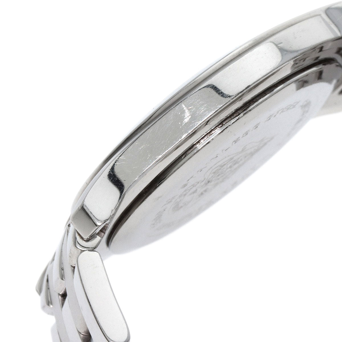 GUCCI Watches Quartz 5500M Stainless Steel , Stainless Steel Silver Round face Silver dial mens  d