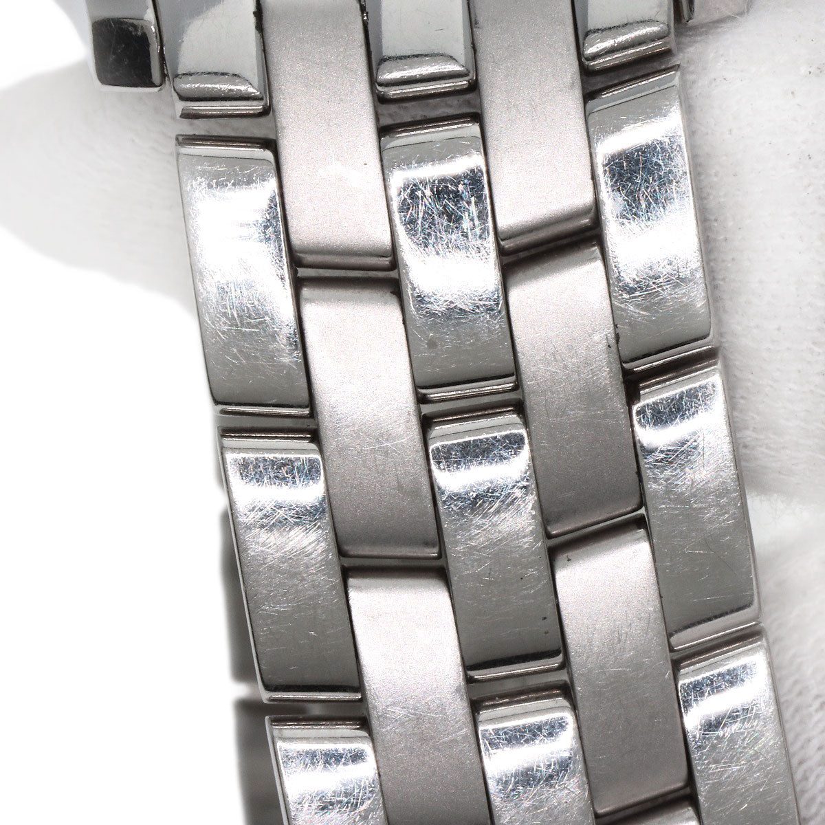 GUCCI Watches Quartz 5500M Stainless Steel , Stainless Steel Silver Round face Silver dial mens  d