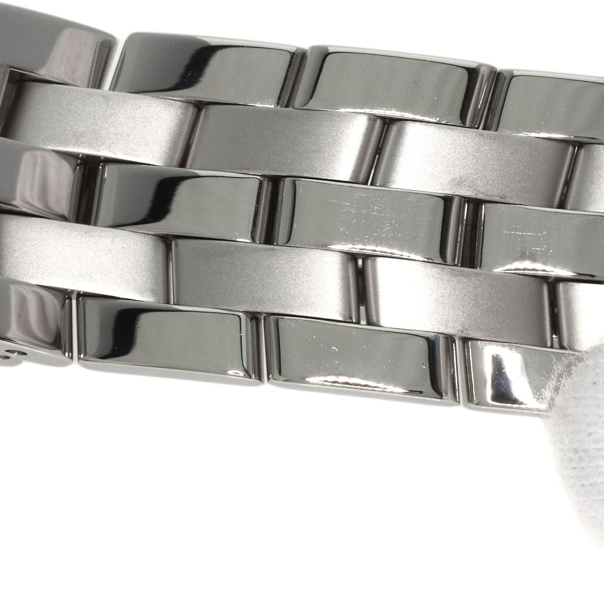 GUCCI Watches Quartz 5500M Stainless Steel , Stainless Steel Silver Round face Silver dial mens  d