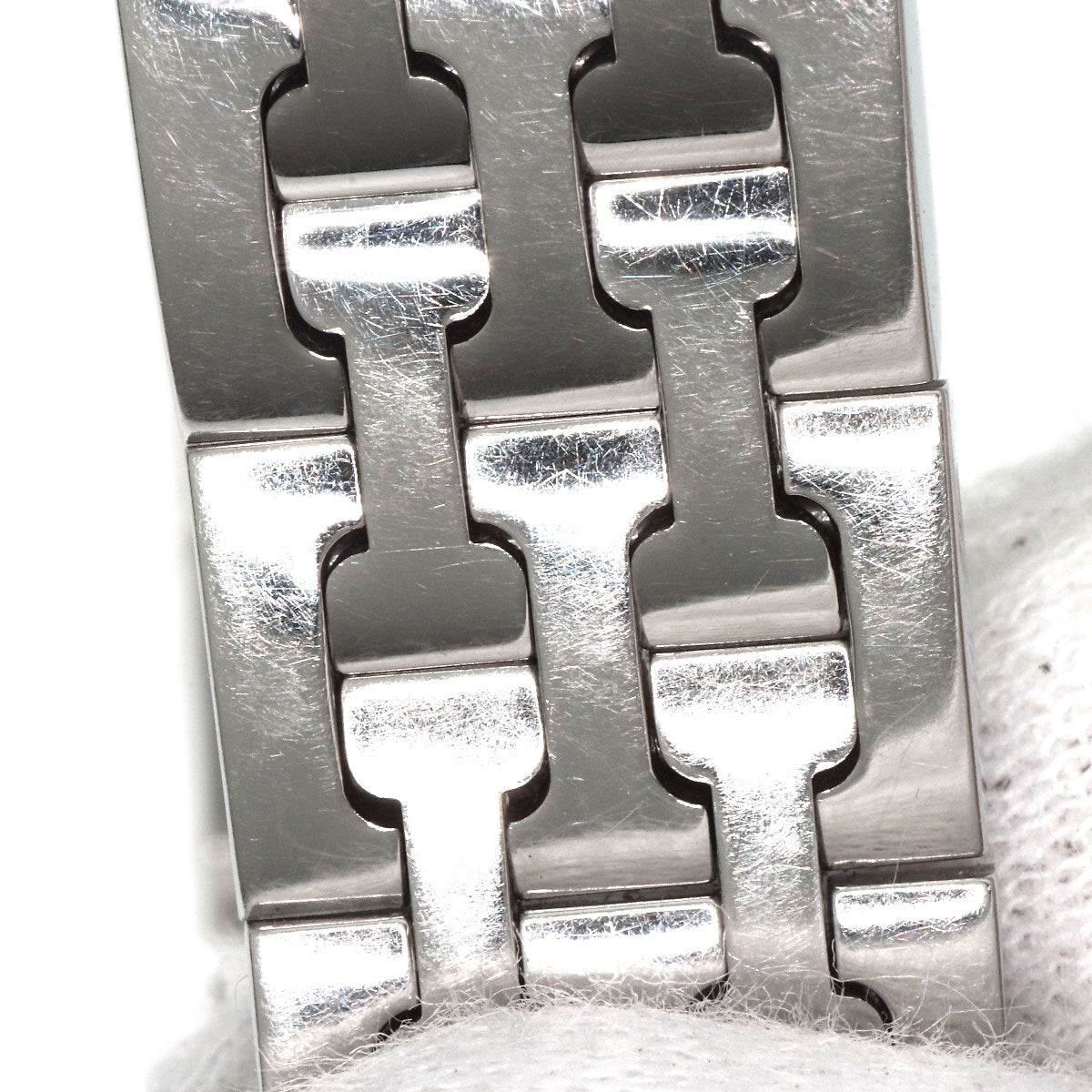 HERMES Watches Quartz HH1.210 Stainless Steel , Stainless Steel Silver H watch Silver dial Women  d
