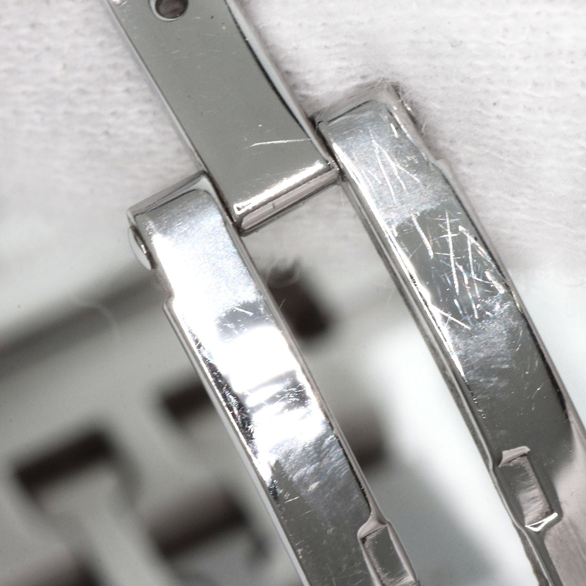 HERMES Watches Quartz HH1.210 Stainless Steel , Stainless Steel Silver H watch Silver dial Women  d