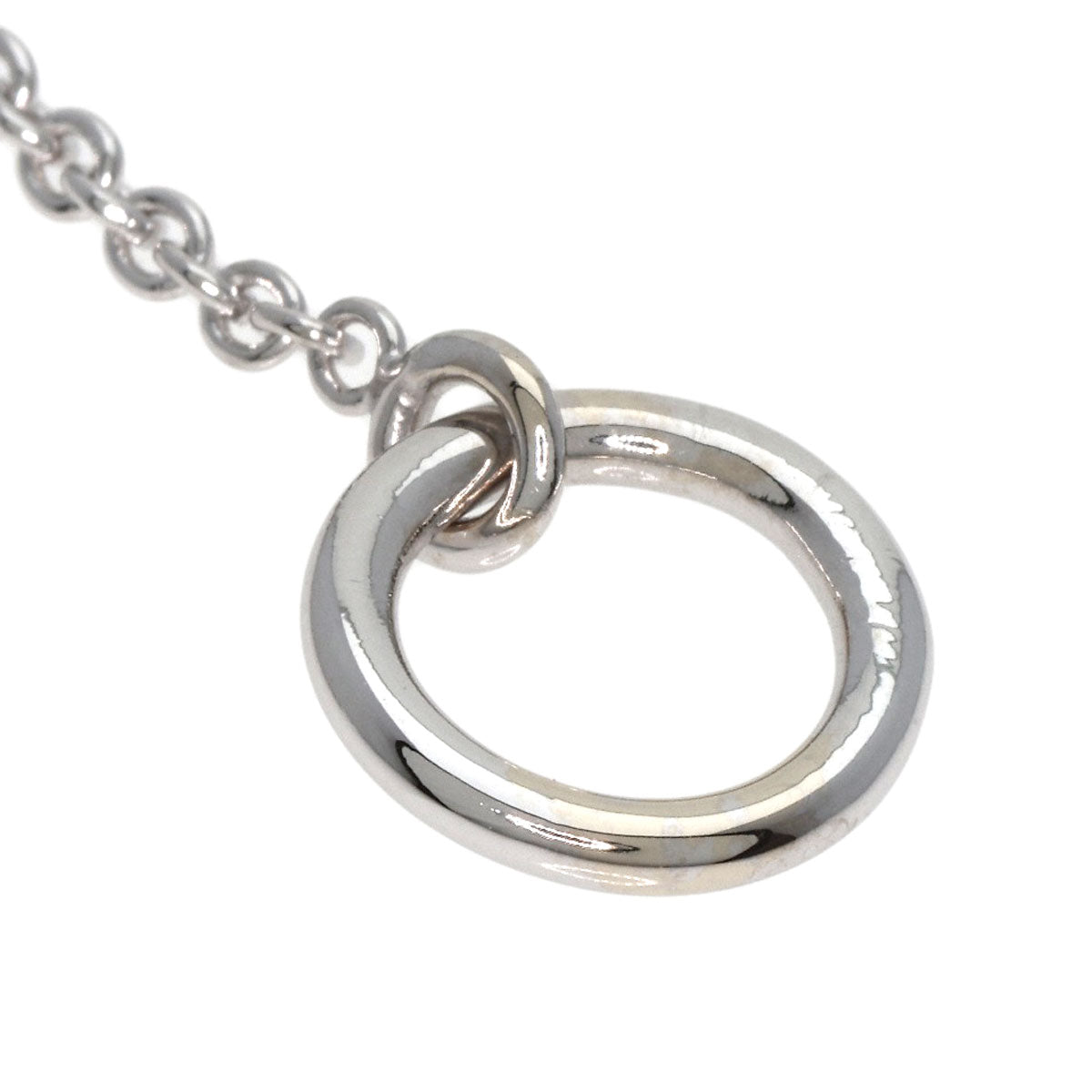 HERMES bracelet K18WG Silver Mini Chene Dunkle Women  d