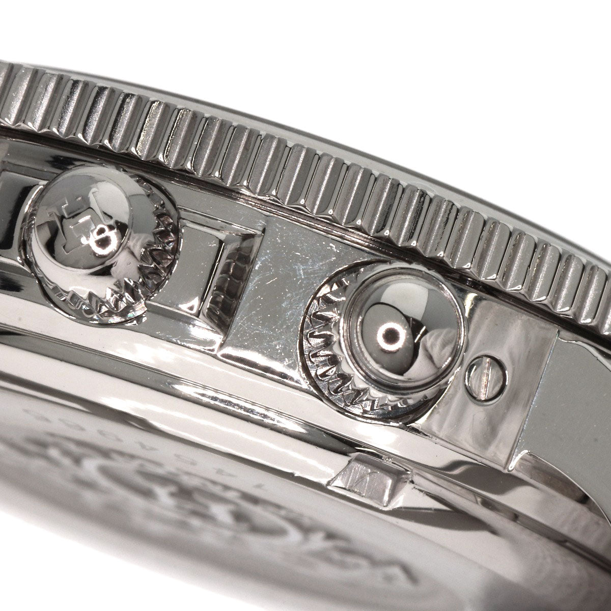 HERMES Watches Quartz CL2.910 Stainless Steel , Stainless Steel Silver Clipper Diver Chronograph black dial mens  d
