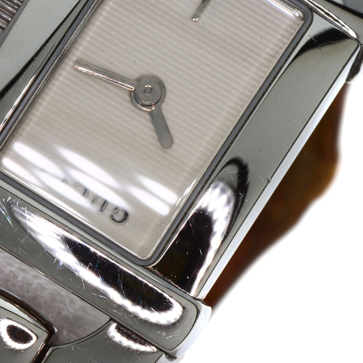 GUCCI Watches Quartz 6800L Stainless Steel, Bamboo Silver Bamboo Silver dial Women  d