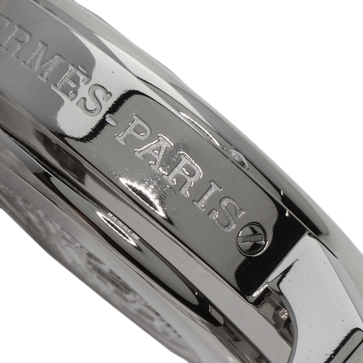 HERMES Watches Quartz CL1.310 Stainless Steel , Stainless Steel Silver Clipper Chronograph blue dial Women  d