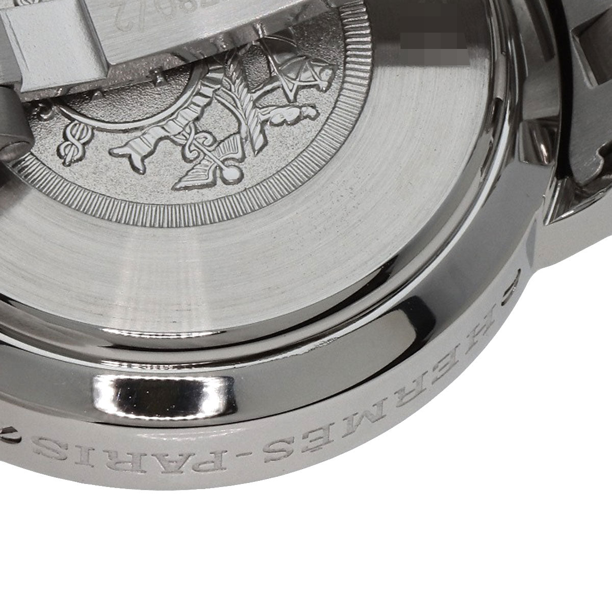 HERMES Watches Quartz CL1.310 Stainless Steel , Stainless Steel Silver Clipper Chronograph blue dial Women  d