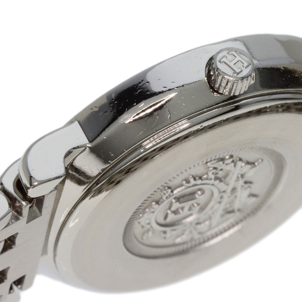 HERMES Watches Quartz SE4.220 Stainless Steel , SSxGP gold Serie Ivory dial Women  d