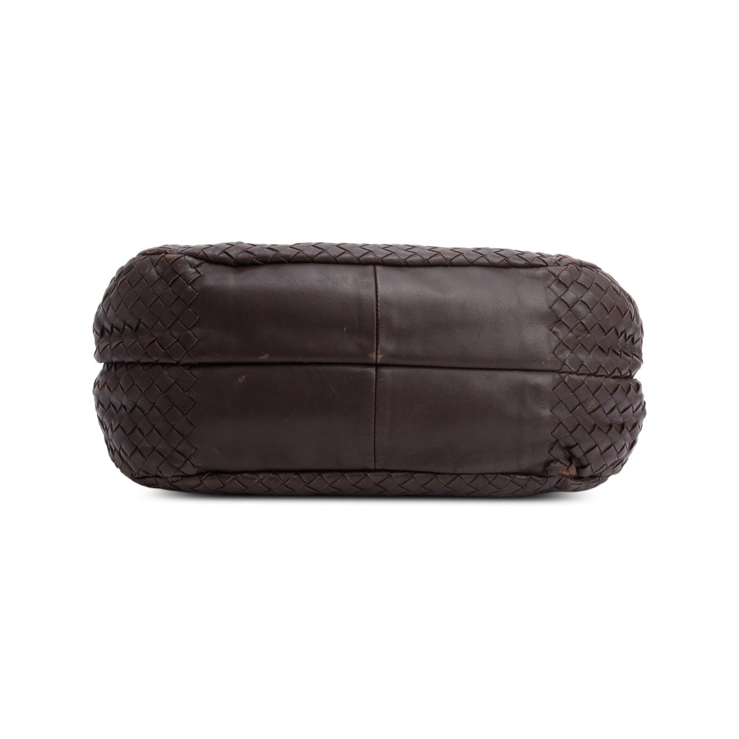 Bottega Veneta Brown Intrecciato Leather Campana Hobo