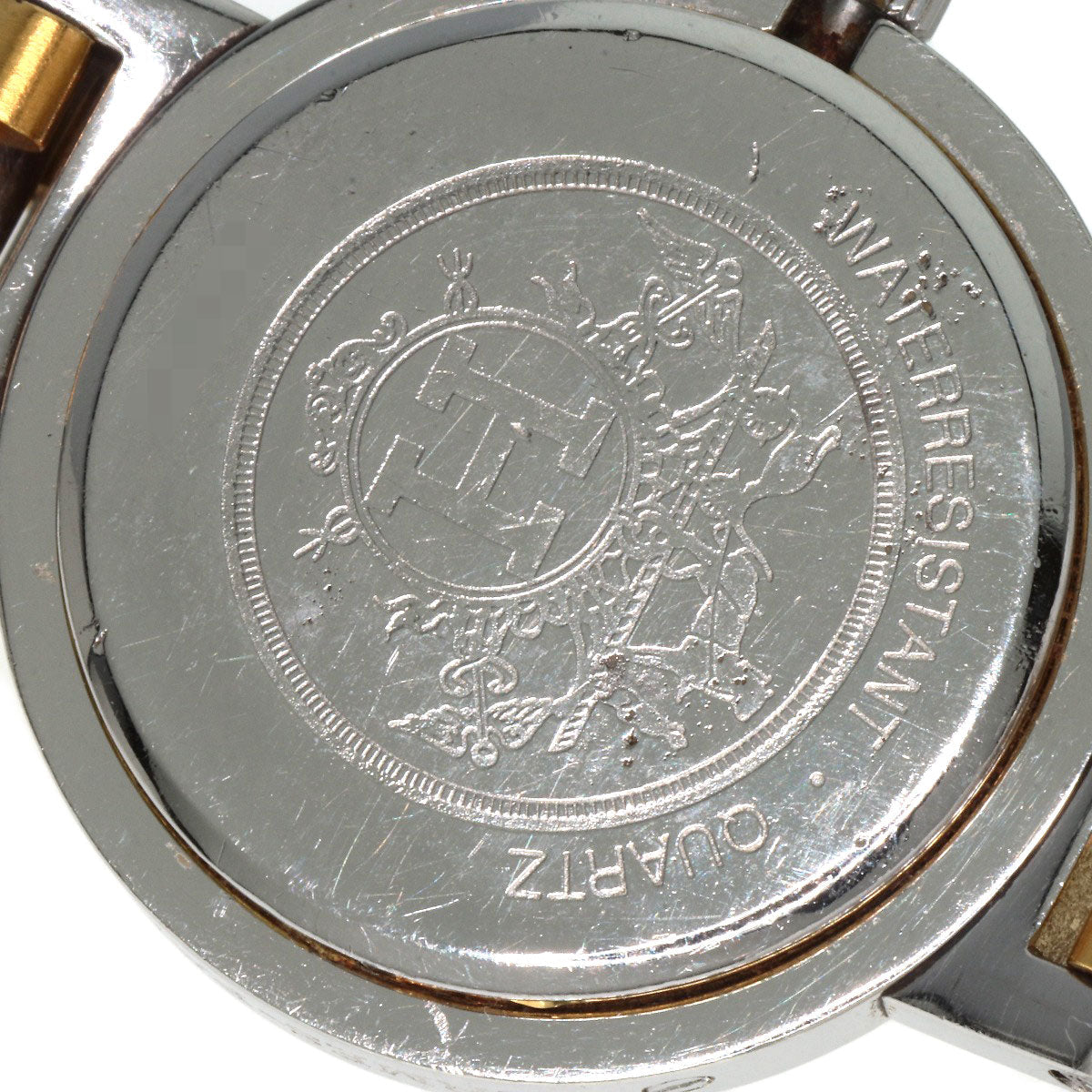 HERMES Watches Quartz Stainless Steel , SSxGP gold Clipper Old Belt cream dial Women  d