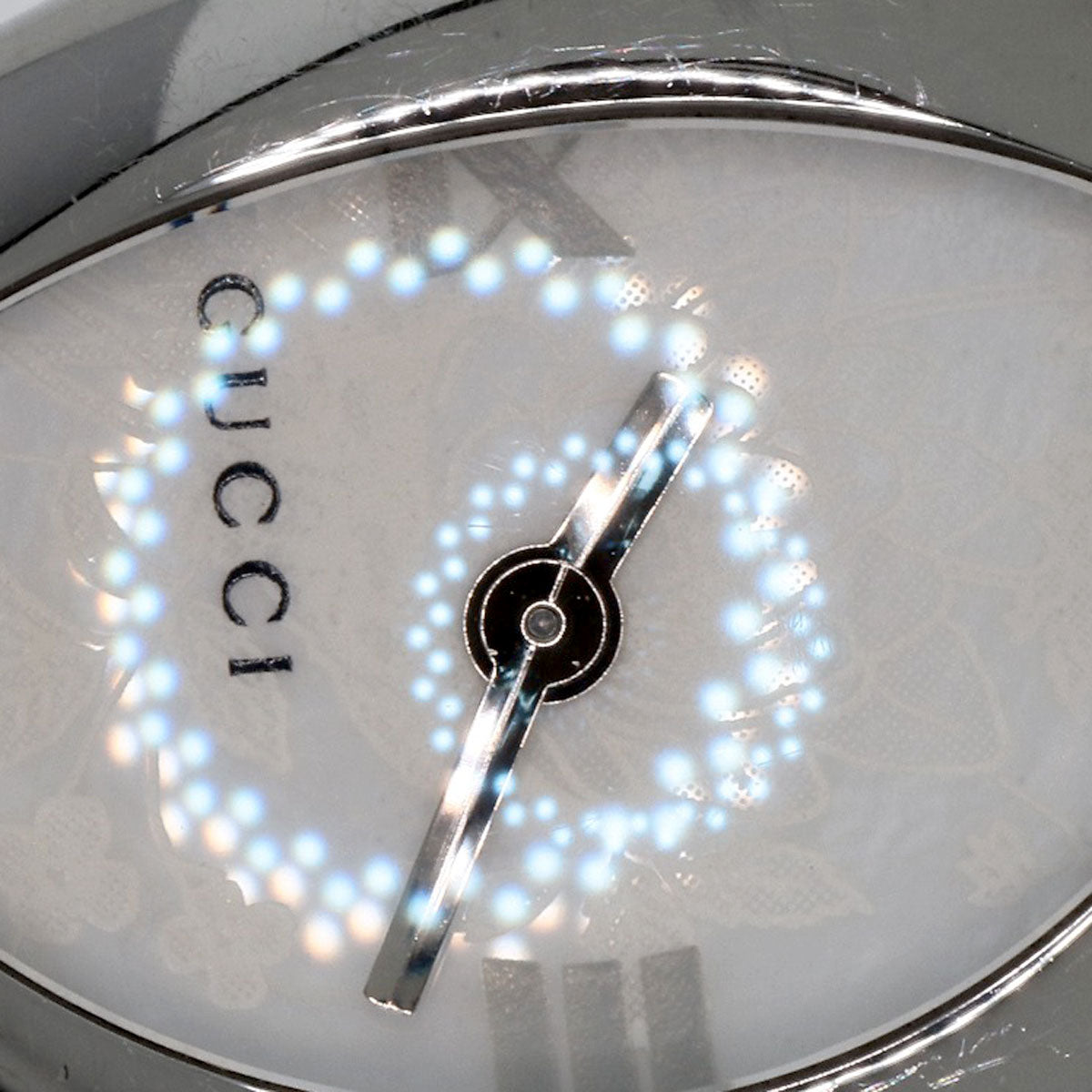 GUCCI Watches Quartz YA103526 Stainless Steel , Stainless Steel Silver Horsebit bangle white dial Women  d