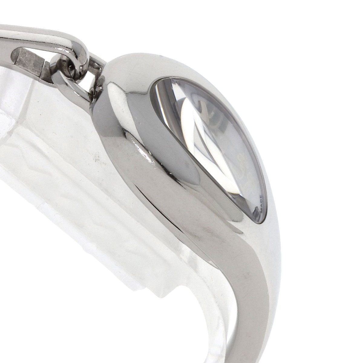 GUCCI Watches Quartz YA103526 Stainless Steel , Stainless Steel Silver Horsebit bangle white dial Women  d