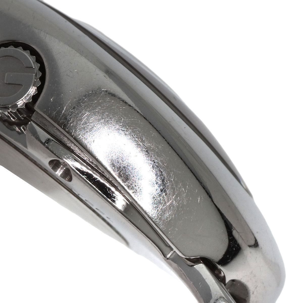 GUCCI Watches Quartz YA103526 Stainless Steel , Stainless Steel Silver Horsebit bangle white dial Women  d