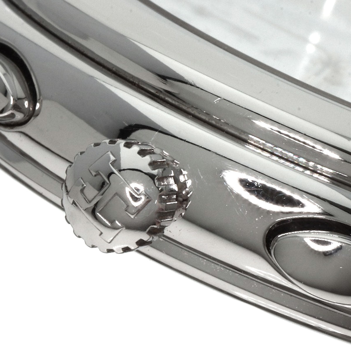 HERMES Watches Mechanical Automatic KP1.910 Stainless Steel , Stainless Steel Silver Ke Plat white dial mens  d