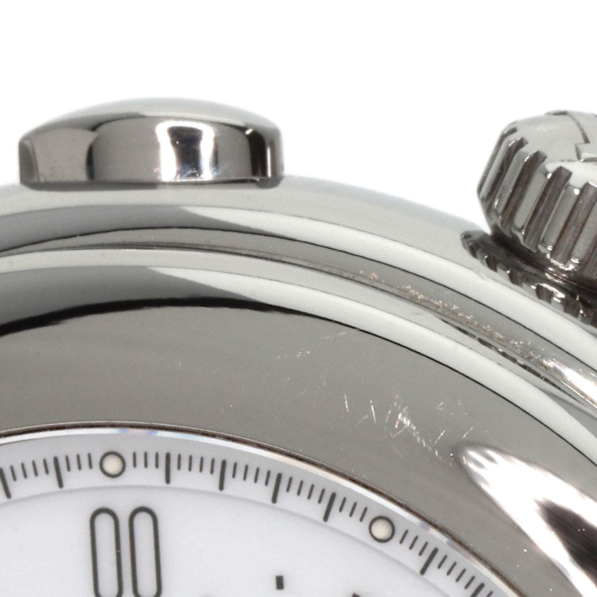 HERMES Watches Mechanical Automatic KP1.910 Stainless Steel , Stainless Steel Silver Ke Plat white dial mens  d