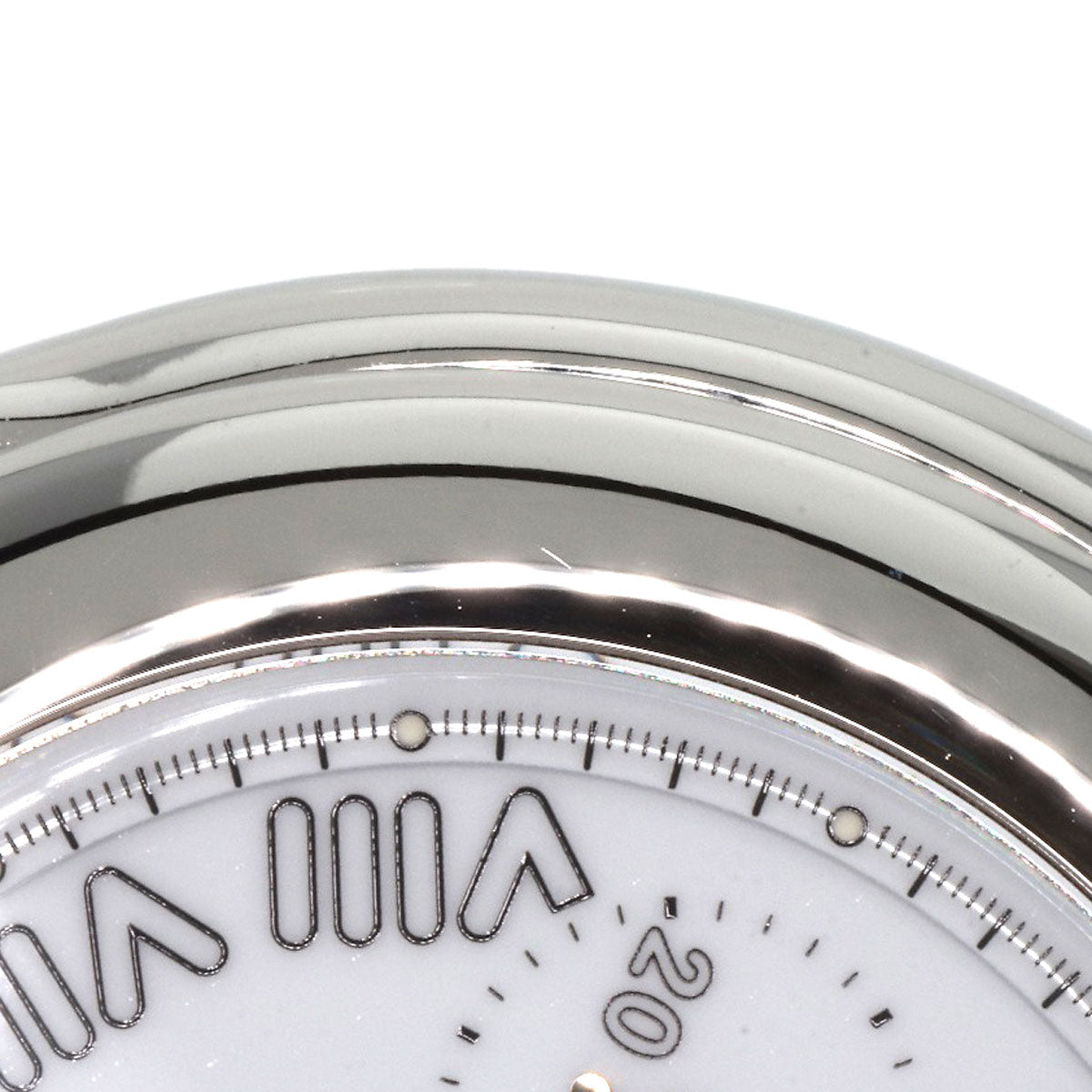 HERMES Watches Mechanical Automatic KP1.910 Stainless Steel , Stainless Steel Silver Ke Plat white dial mens  d