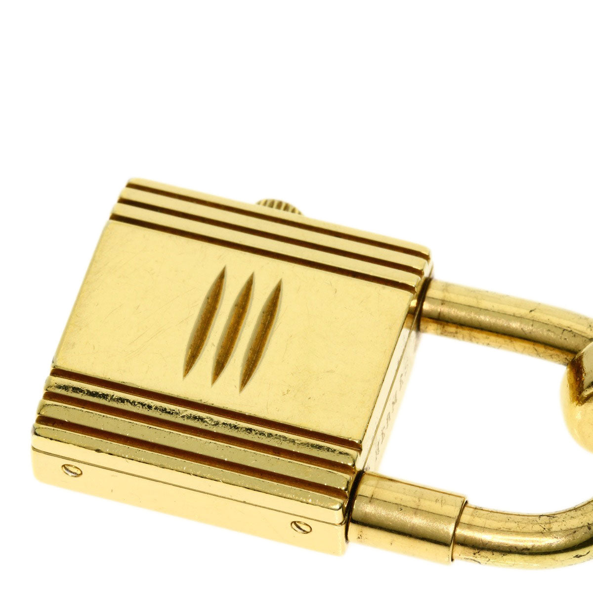 HERMES Watches Quartz Gold Plated, Leather gold Kelly watch gold dial Women  d