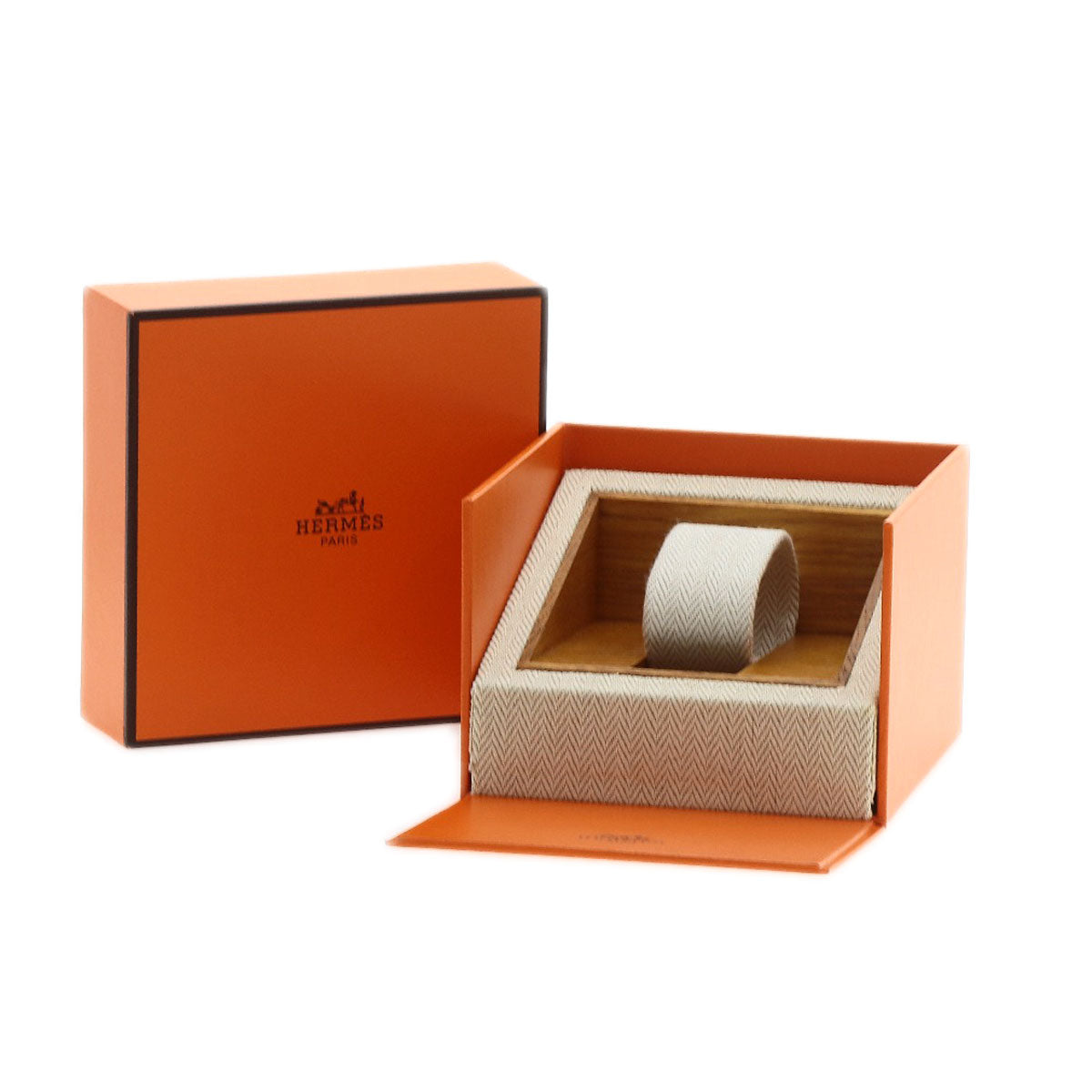 HERMES Watches Quartz HH1.210 Stainless Steel , Stainless Steel Silver H watch Silver dial Women  d