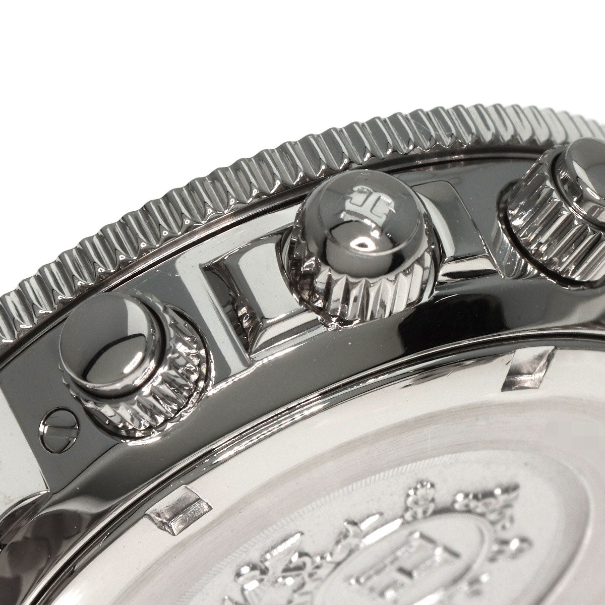 HERMES Watches Quartz CL2.310 Stainless Steel , Stainless Steel Silver Clipper Diver Chronograph black dial Women  d