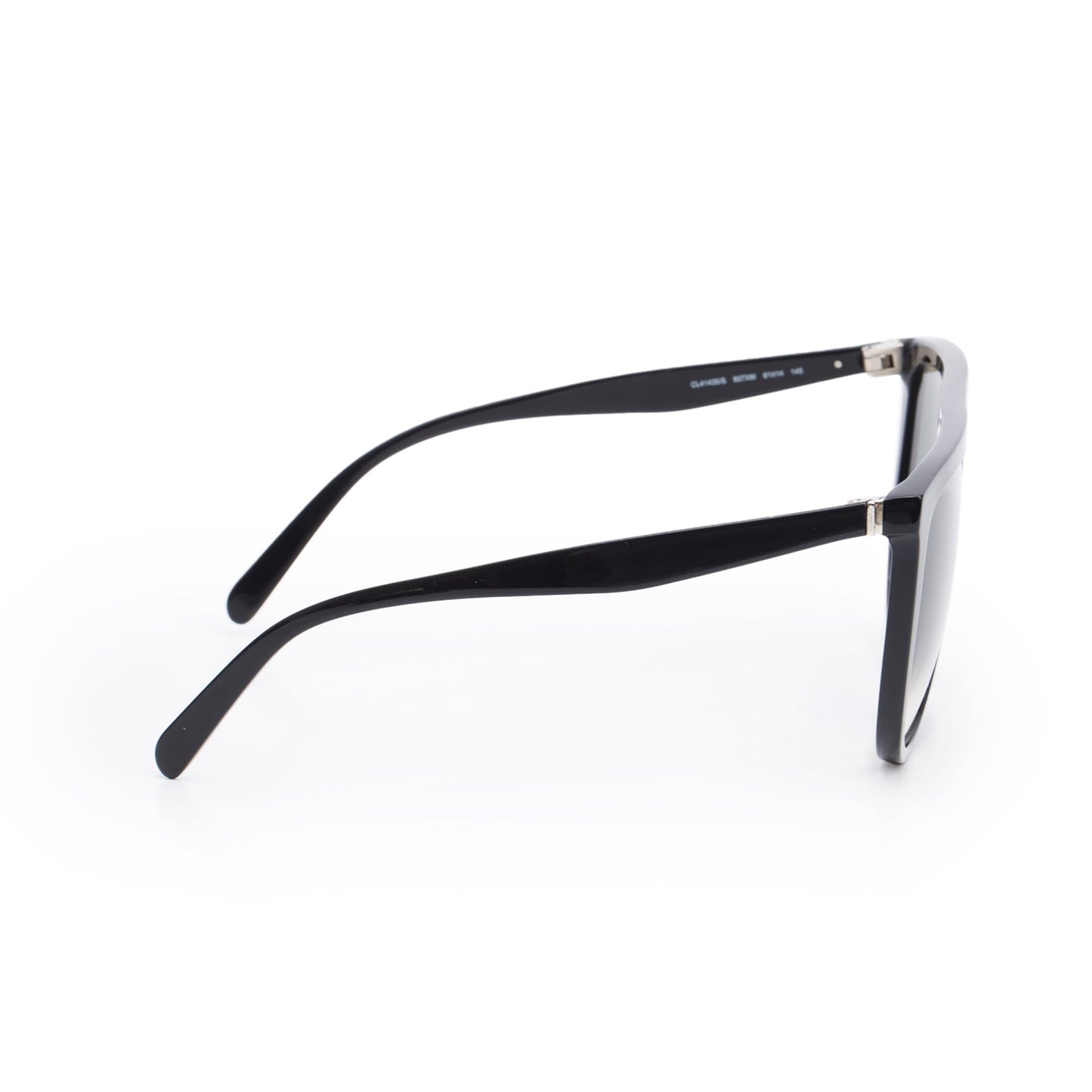 Celine CL41435/S Black Acetate Wayfarer Sunglasses