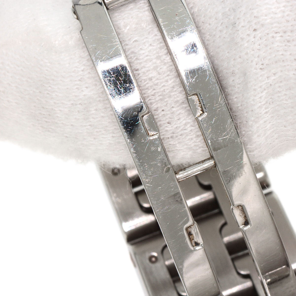 HERMES Watches Quartz HH1.210 Stainless Steel , Stainless Steel Silver H Watch Blue Gene Blue gene dial Women  d