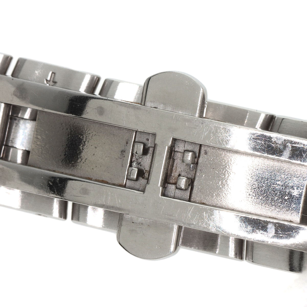 GUCCI Watches Quartz 5500L Stainless Steel , Stainless Steel Silver Round face Silver dial Women  d