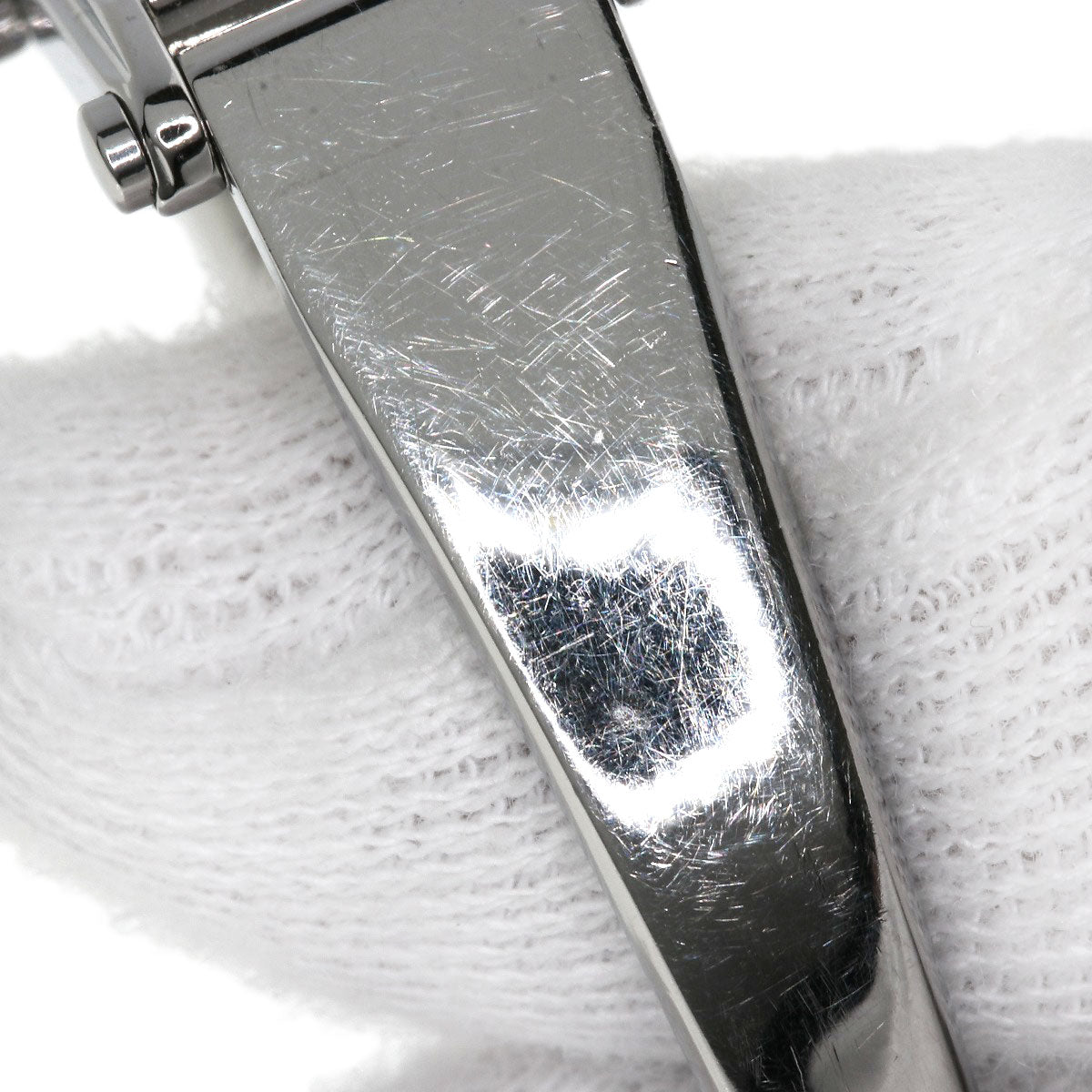 GUCCI Watches Quartz Stainless Steel , Stainless Steel Silver 1500L black dial Women  d