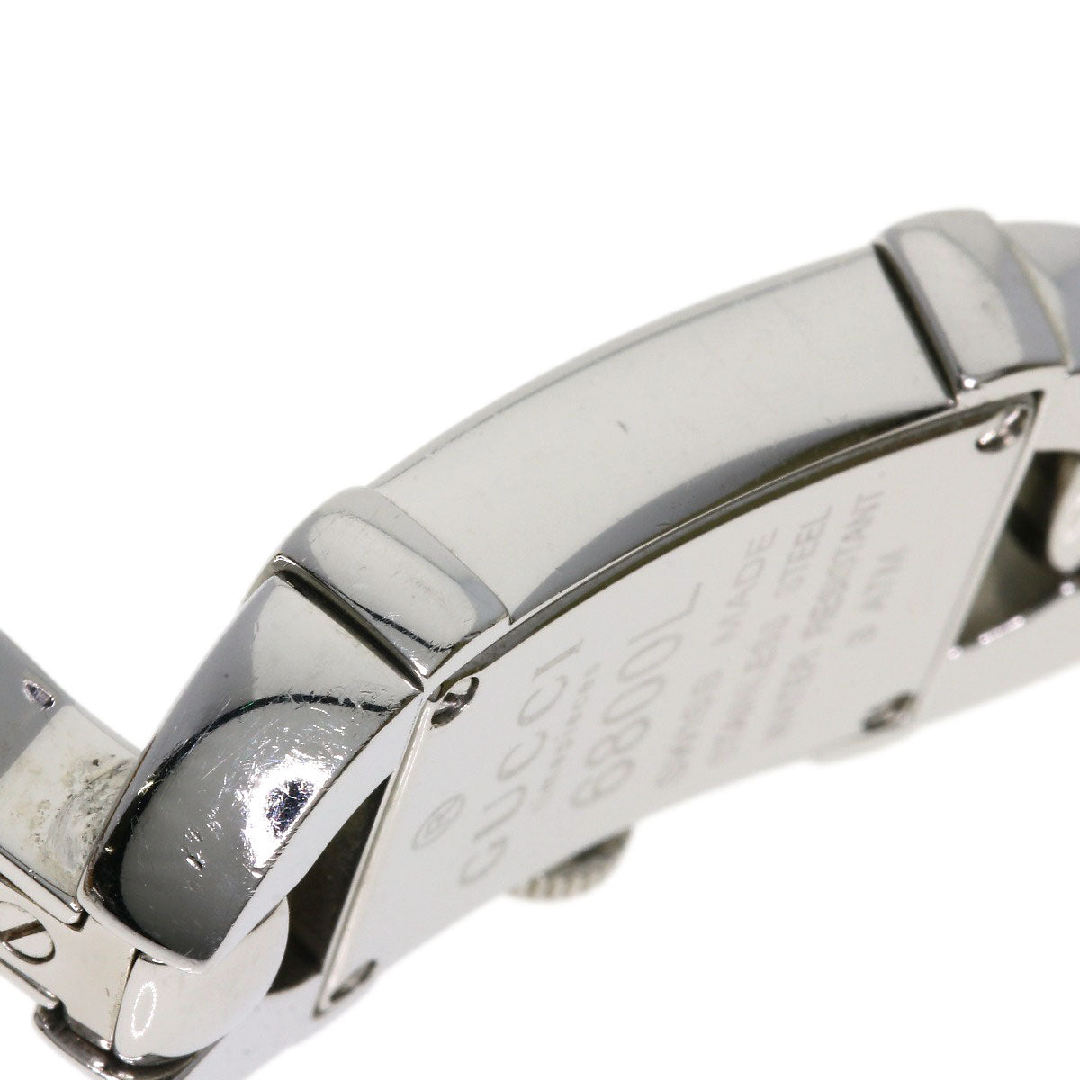 GUCCI Watches Quartz 6800L Stainless Steel, Bamboo Silver Bamboo Silver dial Women  d