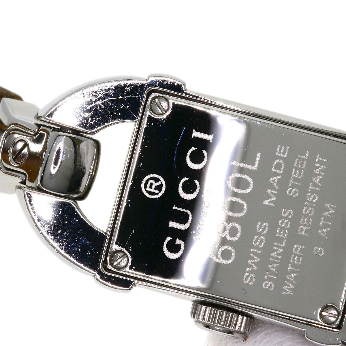 GUCCI Watches Quartz 6800L Stainless Steel, Bamboo Silver Bamboo Silver dial Women  d