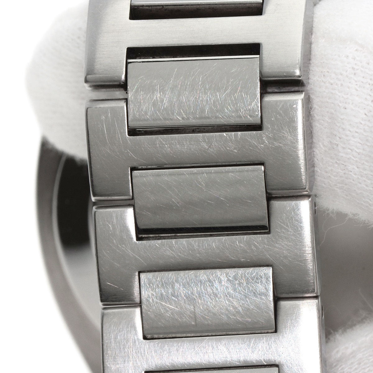 GUCCI Watches Quartz Stainless Steel , Stainless Steel Silver 142.2 black dial mens  d