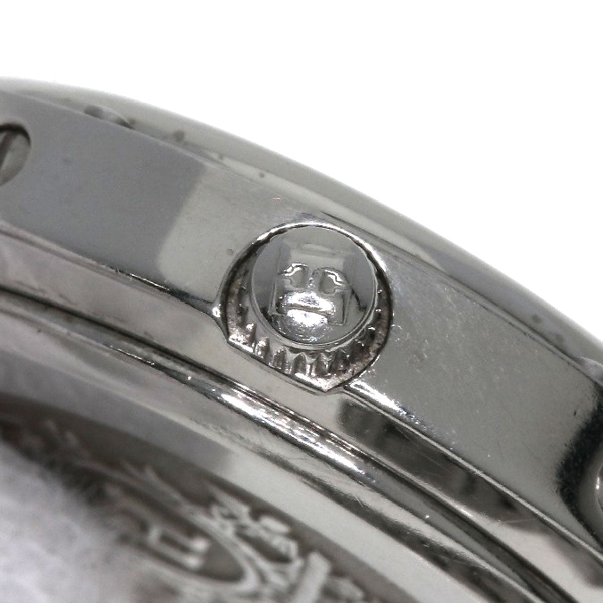 HERMES Watches Quartz CL4.210 Stainless Steel , Stainless Steel Silver Clipper black dial Women  d