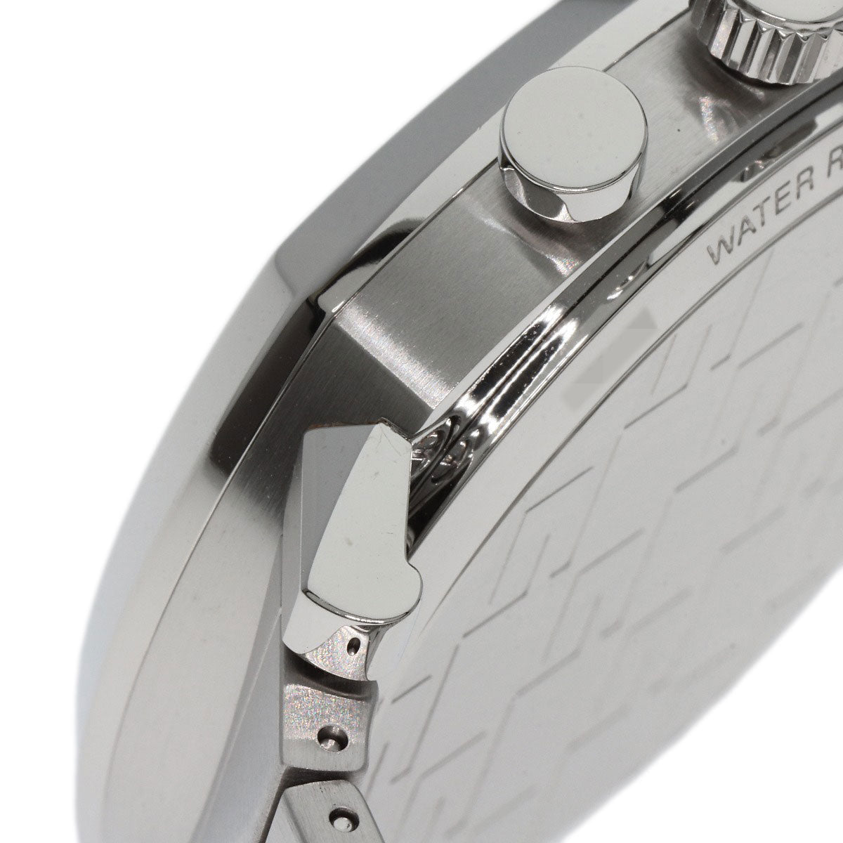 GUCCI Watches Quartz YA157302 Stainless Steel , Stainless Steel Silver Grip Chronograph Silver dial mens  d