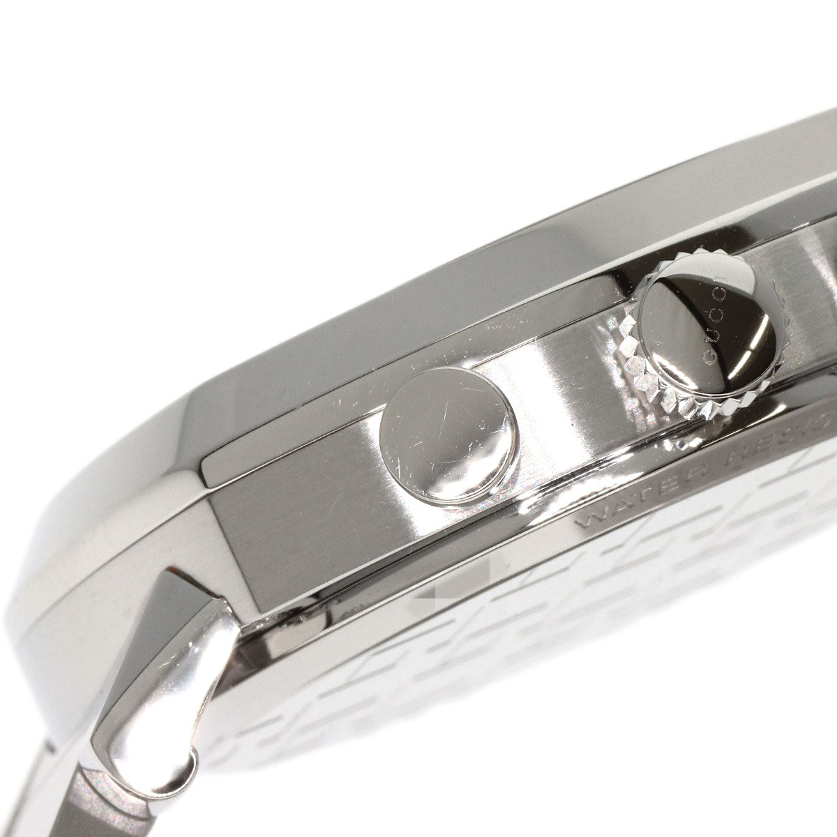 GUCCI Watches Quartz YA157302 Stainless Steel , Stainless Steel Silver Grip Chronograph Silver dial mens  d